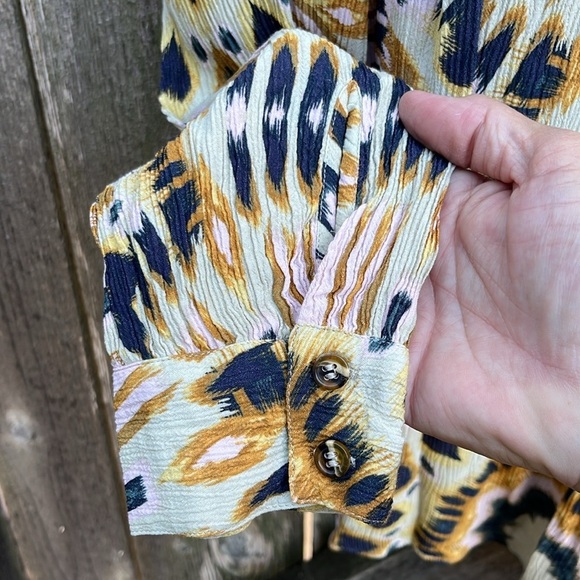 ba&sh Multicolor Patterned Blouse - Picture 8 of 15